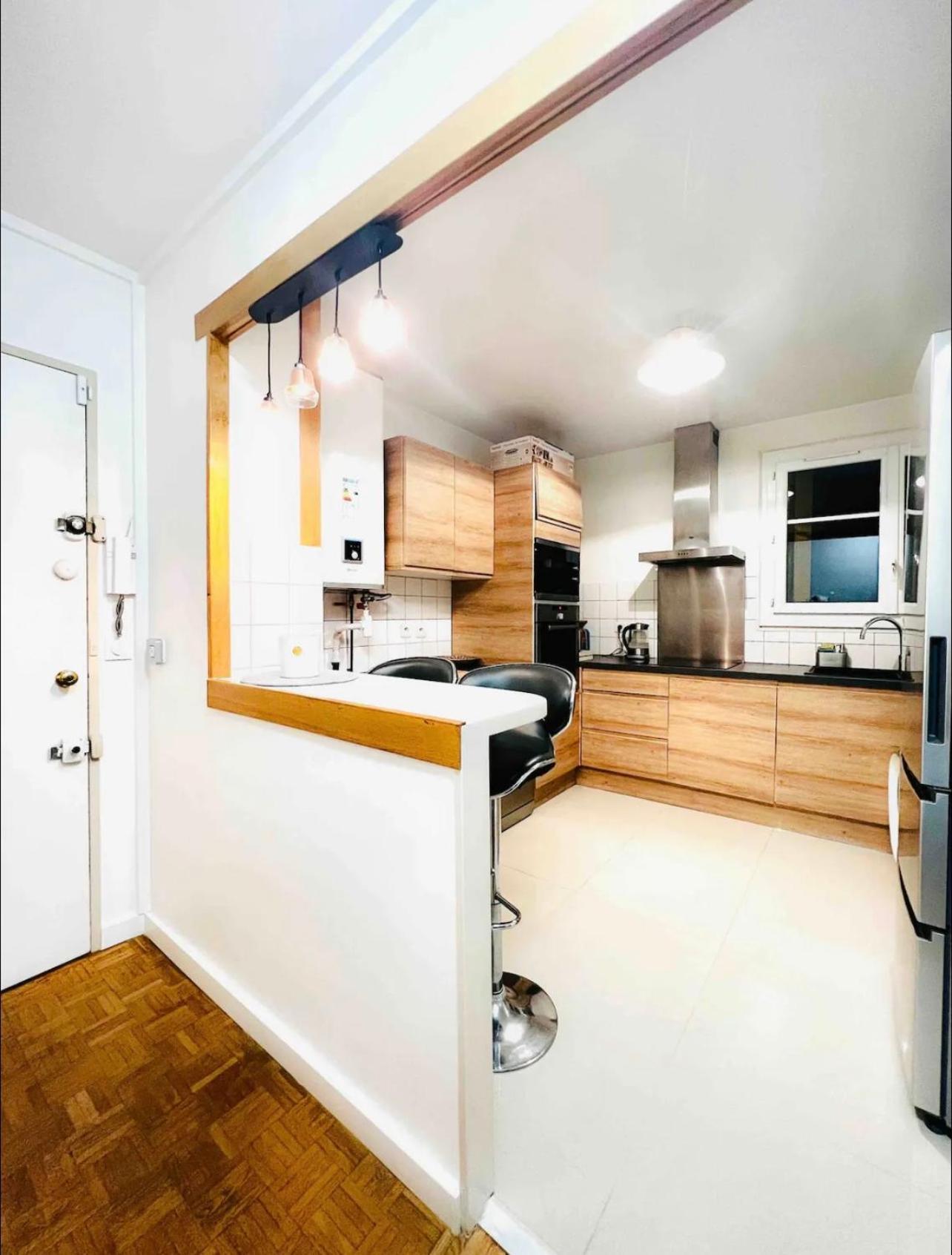 Modern 2 Bedroom Apartment Near Paris Metro, Giant Flat Screen Tv 85 Inches, Balcony, Free Parking Ivry-sur-Seine Exterior foto