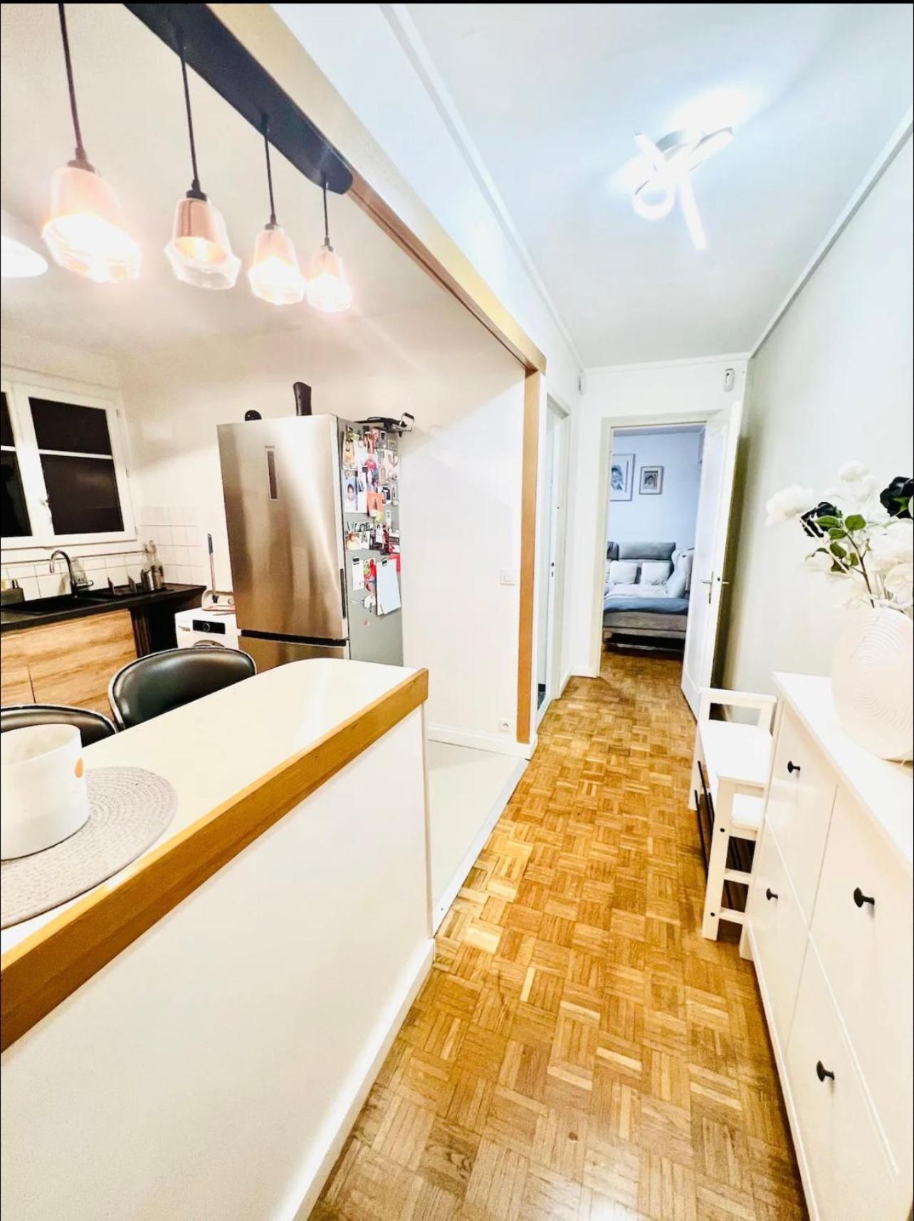 Modern 2 Bedroom Apartment Near Paris Metro, Giant Flat Screen Tv 85 Inches, Balcony, Free Parking Ivry-sur-Seine Exterior foto