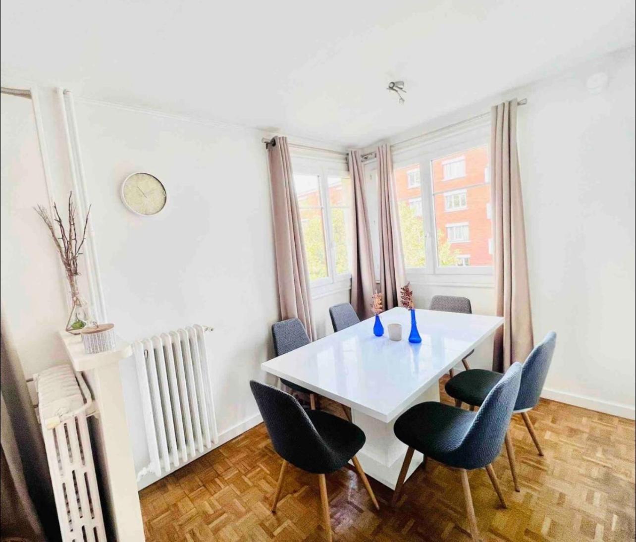 Modern 2 Bedroom Apartment Near Paris Metro, Giant Flat Screen Tv 85 Inches, Balcony, Free Parking Ivry-sur-Seine Exterior foto